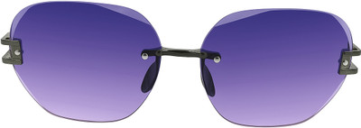 Neolux Round Sunglasses(For Women, Purple)