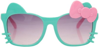 Shop Frenzy Rectangular Sunglasses(For Boys & Girls, Clear)