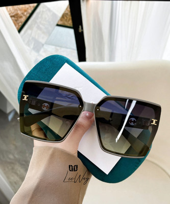 Kalveera Rectangular Sunglasses(For Women, Grey)