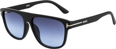 MAGNEQ Aviator Sunglasses(For Men & Women, Blue)