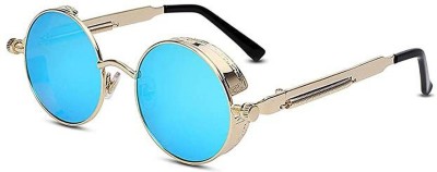 Being Better Round Sunglasses(For Men & Women, Blue)