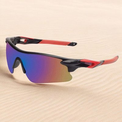 JEERATI Sports Sunglasses(For Men & Women, Multicolor)