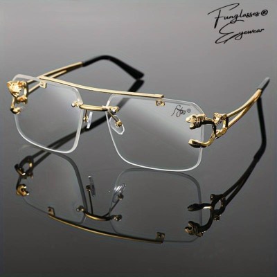 funglasses Retro Square Sunglasses(For Boys & Girls, Clear)