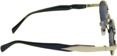 VELORA Oval Sunglasses(For Men & Women, Grey)