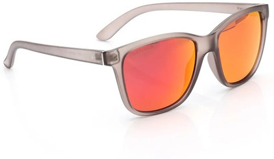 Fastrack Retro Square Sunglasses(For Men, Red)