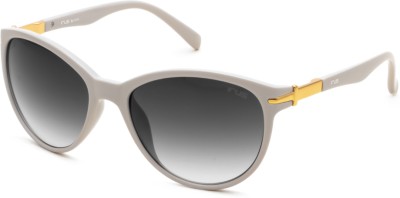 IRUS Oval Sunglasses(For Women, Grey)