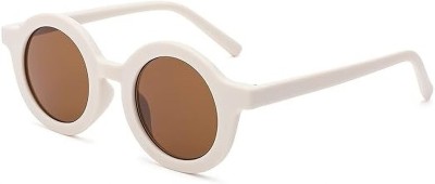 Sunglasses Mart Spectacle  Sunglasses(For Boys & Girls, Brown)