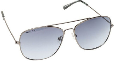 Fastrack Aviator Sunglasses(For Men & Women, Green)