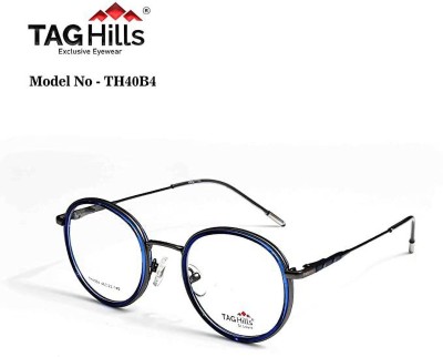 Taghills Round Sunglasses(For Men & Women, Blue)
