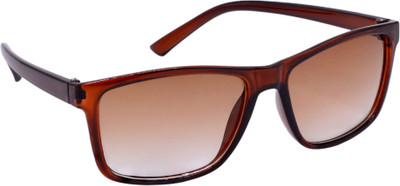 Redleaf Rectangular Sunglasses(For Men & Women, Brown)