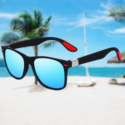 peter india Wayfarer Sunglasses(For Men, Blue)