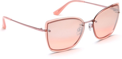 IDEE Retro Square Sunglasses(For Women, Brown)