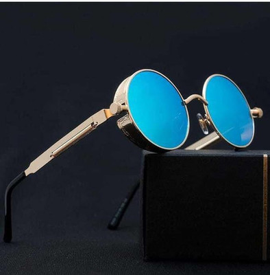 VALWICK Rectangular Sunglasses(For Men & Women, Blue)