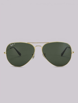 Ray-Ban Aviator Sunglasses(For Men, Green)