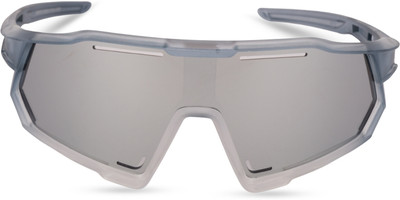 Dukiekooky Wrap-around Sunglasses(For Boys & Girls, Grey)