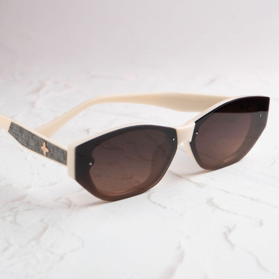 LeeMagni Oval, Rectangular, Retro Square Sunglasses(For Men & Women, Brown)