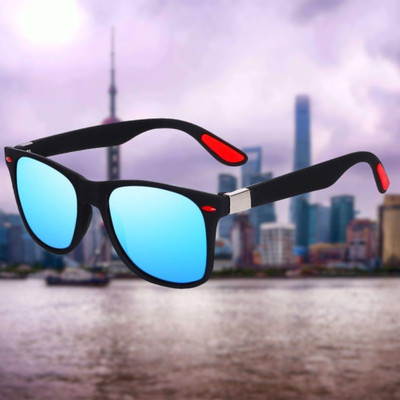 Supreno Wayfarer Sunglasses(For Men, Blue)