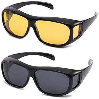 thriftkart Sports, Rectangular Sunglasses(For Men & Women, Multicolor)