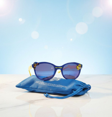 striders Oval Sunglasses(For Boys & Girls, Multicolor)