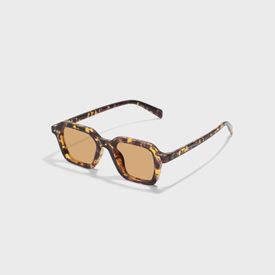 SAM AND MARSHALL Retro Square Sunglasses(For Men & Women, Orange)