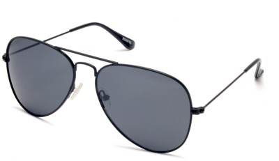 Roadies Aviator Sunglasses(For Men & Women, Black)