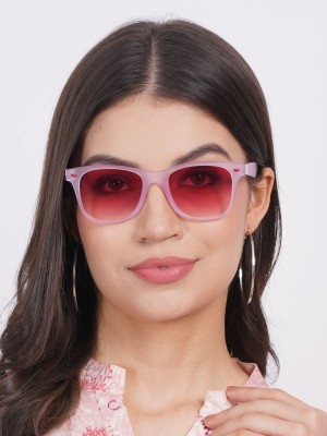 Dressberry Wayfarer Sunglasses(For Women, Pink)