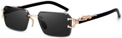 METRONAUT UV Protection Sunglass(For Men & Women, Black)