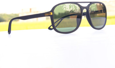 jiebo Wayfarer Sunglasses(For Men & Women, Green)