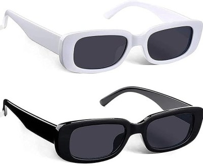 MH TRADERS Wayfarer, Cat-eye Sunglasses(For Men & Women, Black)