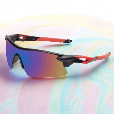JEERATI Sports Sunglasses(For Men & Women, Multicolor)