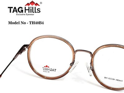 Taghills Round Sunglasses(For Men & Women, Brown)