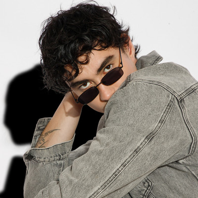 Salty Alpha Rectangular Sunglasses(For Men, Black)