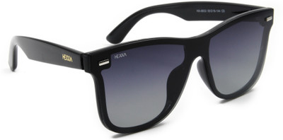 HEXXA Rectangular Sunglasses(For Women, Black)