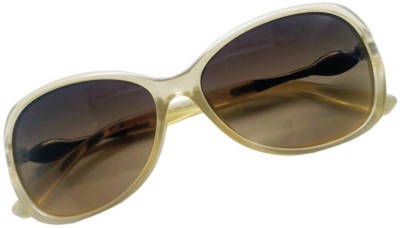 GANSTA Butterfly Sunglasses(For Women, Brown)