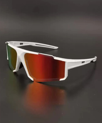 GosForb Rectangular Sunglasses(For Men, Orange)