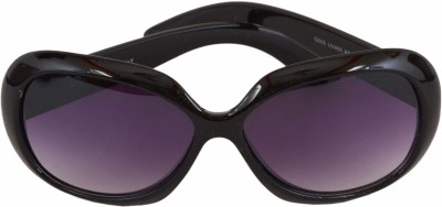 HIPE Butterfly, Oval, Over-sized Sunglasses(For Women, Violet)