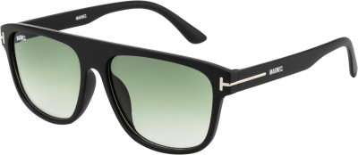 MAGNEQ Aviator Sunglasses(For Men & Women, Green)