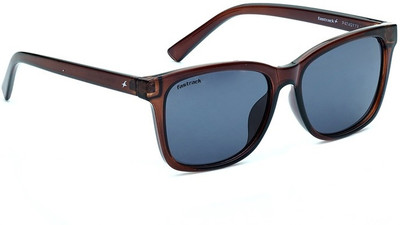 Fastrack Rectangular Sunglasses(For Girls, Grey)