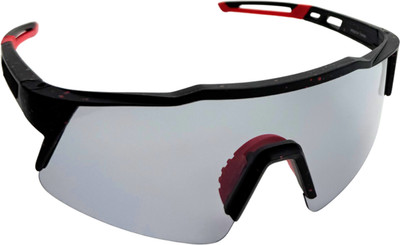 Matteo Bianchi Wrap-around Sunglasses(For Men & Women, Grey)