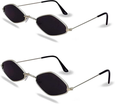 SpadeAces Cat-eye Sunglasses(For Men & Women, Grey)