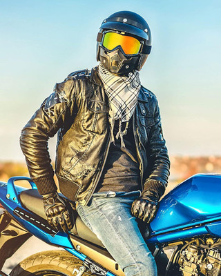 HVG TRADERS Motorcycle Goggle mask Anti Scratch UV Protective Face Mask Motorcycle Goggles Motorcycle Goggles