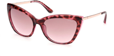 GUESS Retro Square Sunglasses(For Women, Violet)