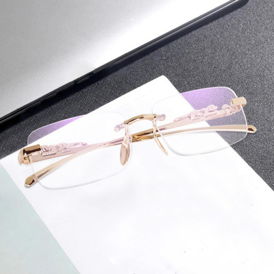 eyedens Rimless Rectangle Frame(145 mm)