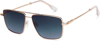 john jacobs Rectangular Sunglasses(For Men & Women, Blue)