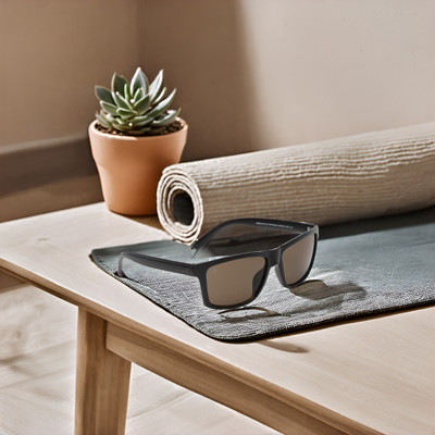 Sunnies Rectangular Sunglasses(For Men & Women, Silver)
