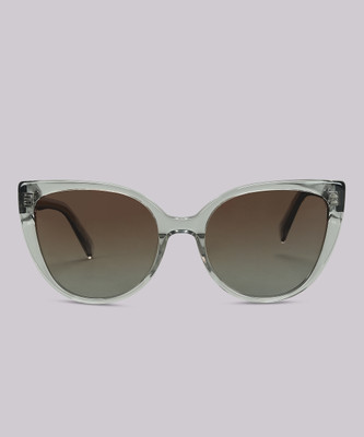 john jacobs Cat-eye Sunglasses(For Women, Brown)