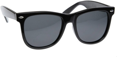 Redleaf Rectangular Sunglasses(For Men, Black)