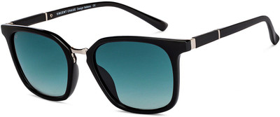 VINCENT CHASE by Lenskart Wayfarer Sunglasses(For Men & Women, Green)