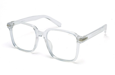 MESPEE Rectangular Sunglasses(For Men & Women, Clear)
