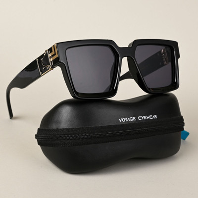 VOYAGE Wayfarer Sunglasses(For Men & Women, Black)